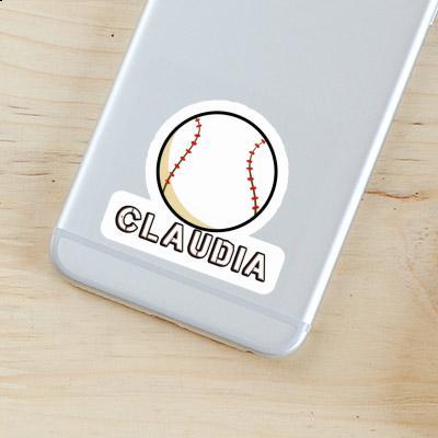 Claudia Aufkleber Baseball Gift package Image