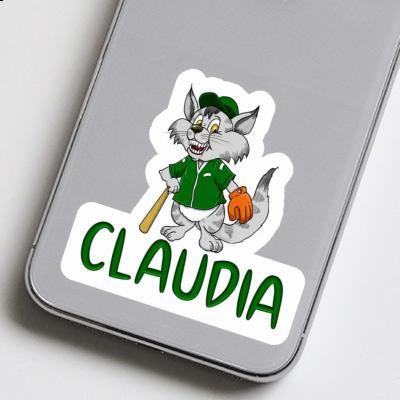 Chat Autocollant Claudia Laptop Image