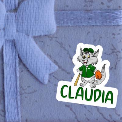 Sticker Claudia Katze Laptop Image