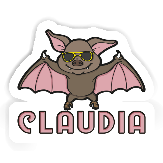 Claudia Autocollant Chauve-souris Notebook Image