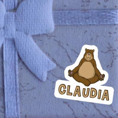 Autocollant Yogi Claudia Notebook Image