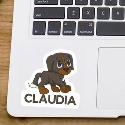 Claudia Sticker Bernese Dog Gift package Image