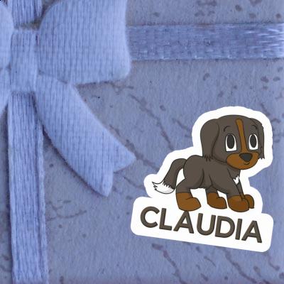 Claudia Sticker Bernese Dog Notebook Image