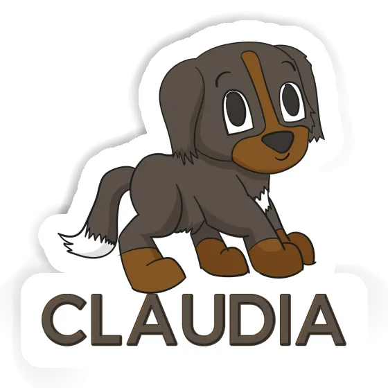 Claudia Sticker Bernese Dog Laptop Image