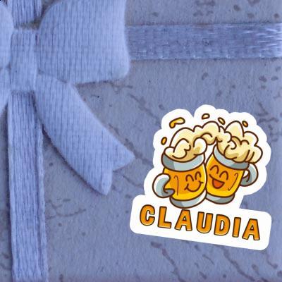 Beer Sticker Claudia Notebook Image