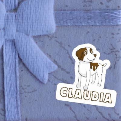 Claudia Sticker Brittany Spaniel Gift package Image