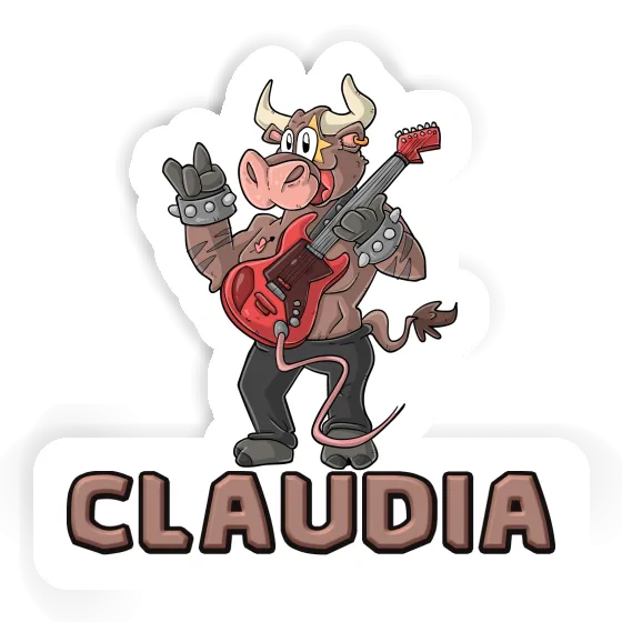 Guitarist Sticker Claudia Gift package Image