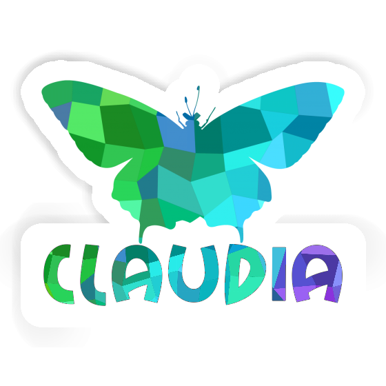 Butterfly Sticker Claudia Notebook Image