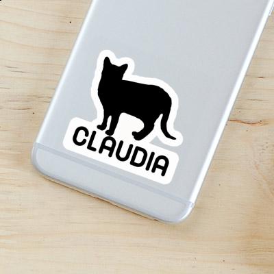 Cat Sticker Claudia Image