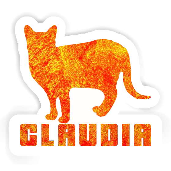 Sticker Claudia Katze Gift package Image