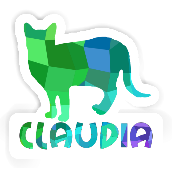 Katze Sticker Claudia Notebook Image