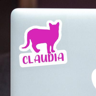 Cat Sticker Claudia Image