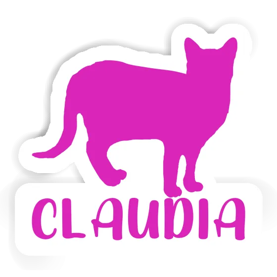 Sticker Claudia Katze Gift package Image