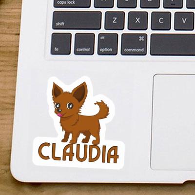 Chihuahua Aufkleber Claudia Laptop Image