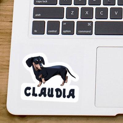 Sticker Dackel Claudia Gift package Image