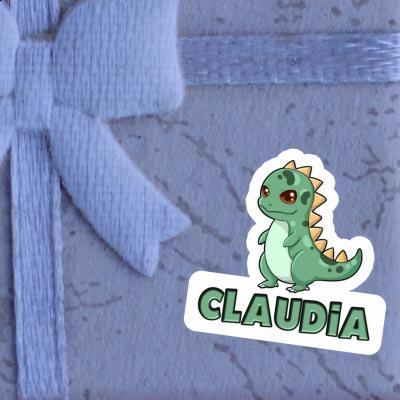 Sticker Dino Claudia Laptop Image