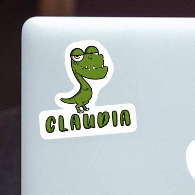 Sticker Dinosaur Claudia Laptop Image