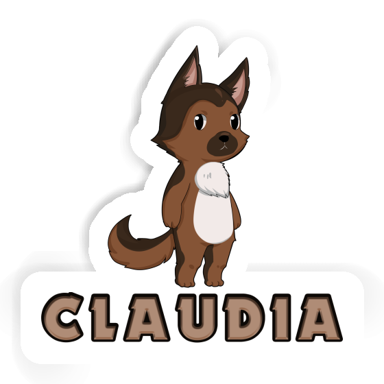 Sticker Claudia German Sheperd Image