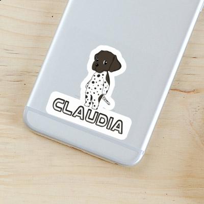 German Shorthaired Pointer Sticker Claudia Gift package Image