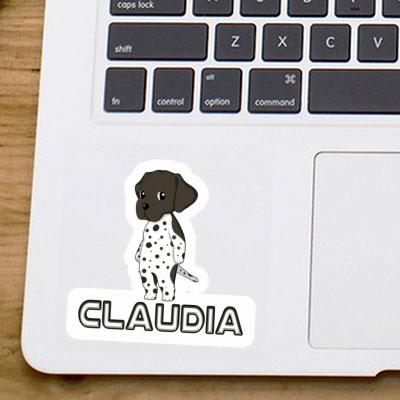 German Shorthaired Pointer Sticker Claudia Notebook Image