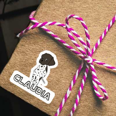 German Shorthaired Pointer Sticker Claudia Gift package Image