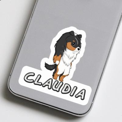 Claudia Sticker Sheltie Laptop Image