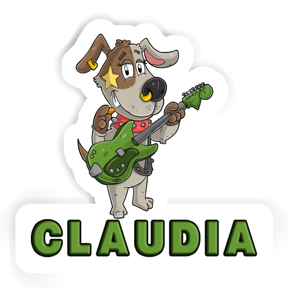 Claudia Sticker Guitarist Gift package Image