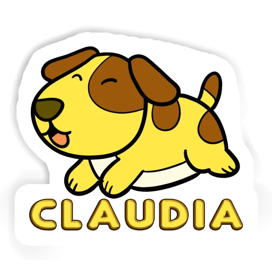 Sticker Dog Claudia Laptop Image