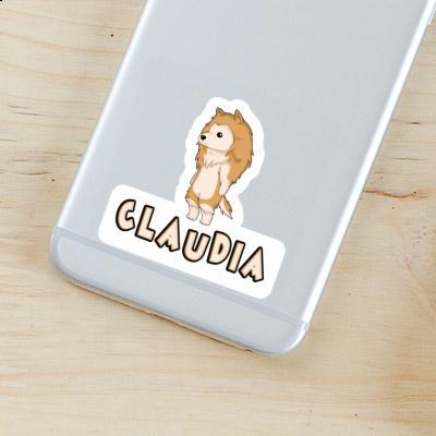 Claudia Sticker Collie Gift package Image