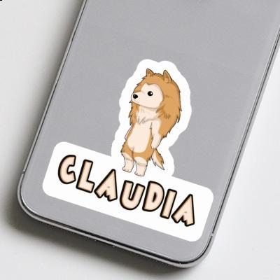 Sticker Collie Claudia Notebook Image