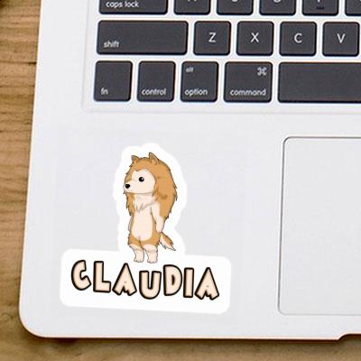 Claudia Sticker Collie Gift package Image