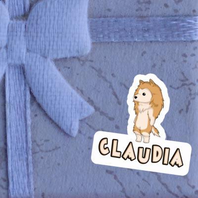 Sticker Collie Claudia Laptop Image