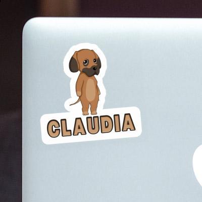 Sticker German Mastiff Claudia Notebook Image