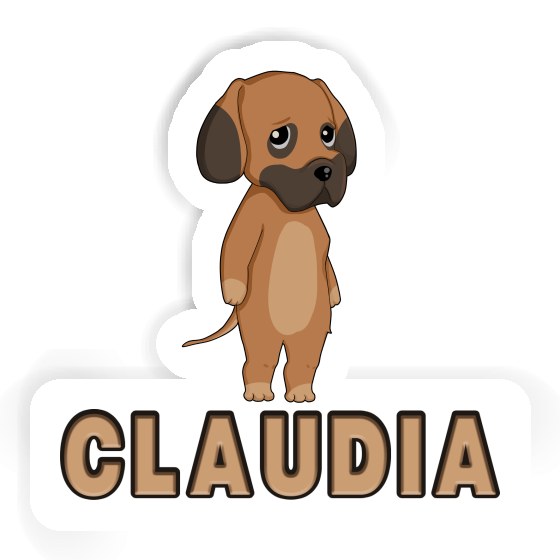 Sticker German Mastiff Claudia Gift package Image