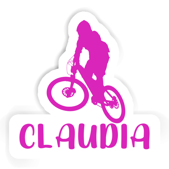 Downhiller Sticker Claudia Laptop Image