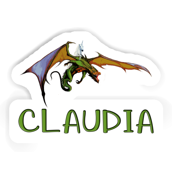 Claudia Sticker Dragon Laptop Image