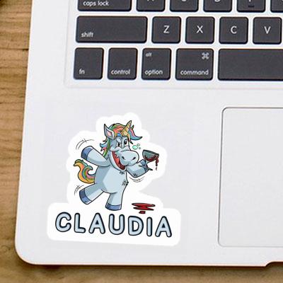 Claudia Sticker Weinhorn Gift package Image