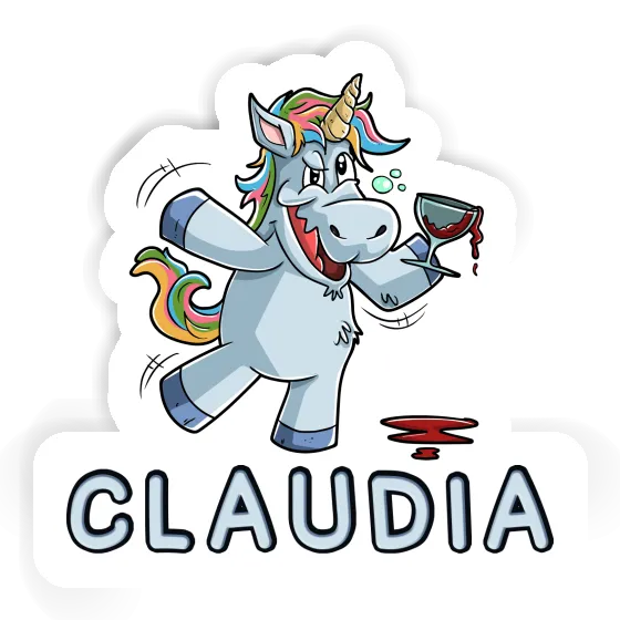 Claudia Sticker Weinhorn Notebook Image