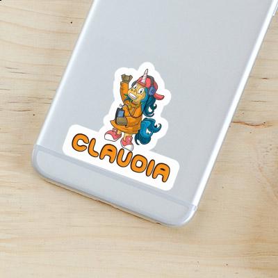 Sticker Claudia Hip-Hop Einhorn Gift package Image