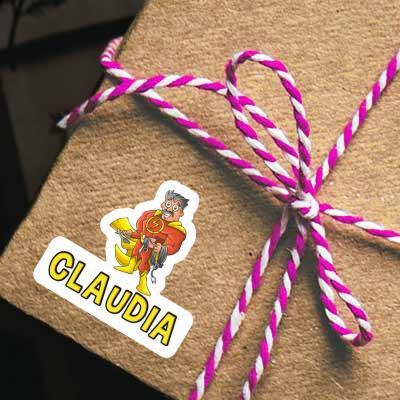 Claudia Sticker Elektriker Notebook Image