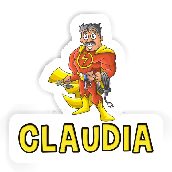 Claudia Sticker Elektriker Gift package Image