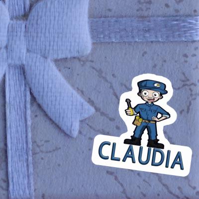 Sticker Claudia Elektriker Image