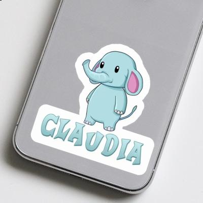 Sticker Elephant Claudia Notebook Image