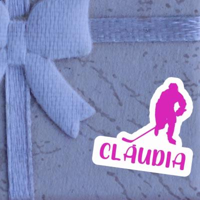 Sticker Hockey Player Claudia Image