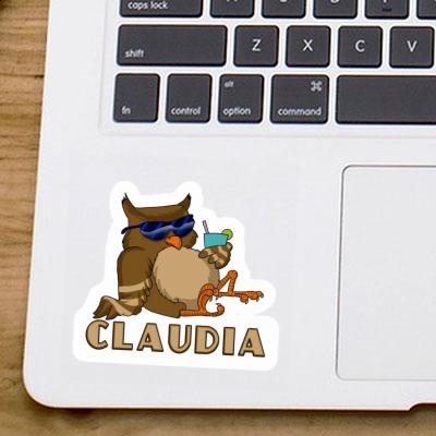 Sticker Claudia Eule Gift package Image