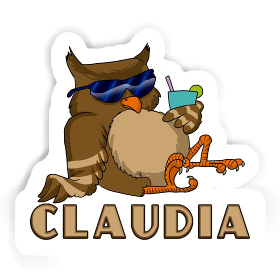 Hibou Autocollant Claudia Laptop Image