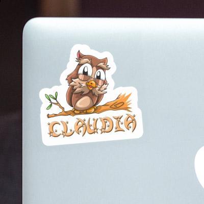 Claudia Sticker Owl Laptop Image