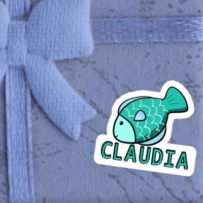 Claudia Autocollant Poisson Gift package Image