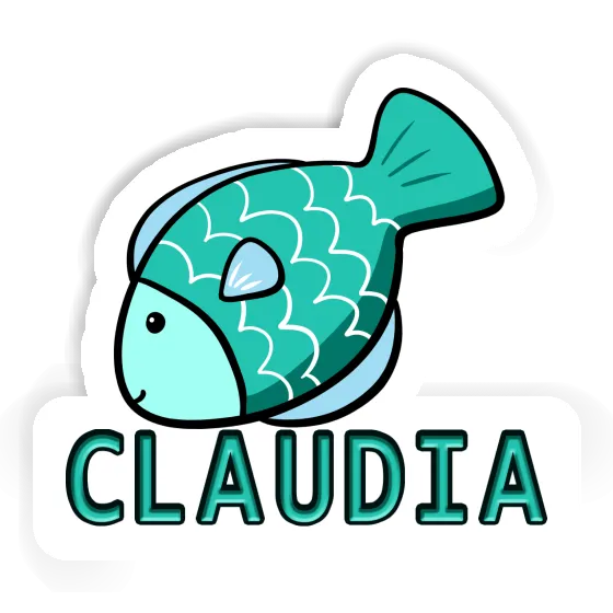 Sticker Fisch Claudia Gift package Image