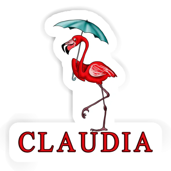 Sticker Claudia Flamingo Gift package Image